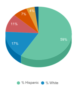 This chart displays the percentage breakdown of students of all ethnic groups in Norco College. This chart displays the percentage breakdown of students of all ethnic groups in Norco College.