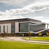 Aims Community College Photo #1 - The Aims Community College Greeley Campus Welcome Center offers student services including financial aid, cashier, registration and records, admissions, testing, advising, and a transition center. The Welcome Center also features an auditorium, ballroom, conference rooms, and patios with views of the Front Range. The cutting-edge auditorium is the perfect location for large audience events.
