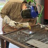 North Florida College Photo #4 - North Florida College welding student.