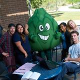 Scottsdale Community College Photo - Artie the Artichoke is the beloved mascot of Scottsdale Community College. Athletic teams are known as the Fighting Artichokes.