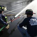 Dutchess Community College Photo #3 - DCC's Fire Science program students participate in a drill.
