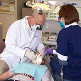 Lakeshore Technical College Photo #1 - Dental professionals work on a patient in the LTC Dental Clinic.