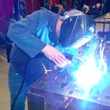 Lakeshore Technical College Photo #8 - A welding student participates in hands-on training.