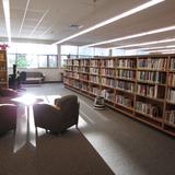 Oregon Coast Community College Photo #6 - The afternoon sun through the library's windows.