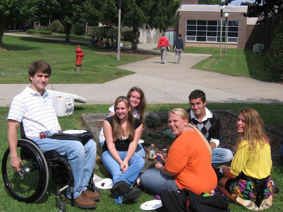 Ulster County Community College Photo #1 - Students on the Quad