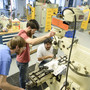 Three Rivers Community College Photo #5 - Students get hands-on experience in the manufacturing lab.